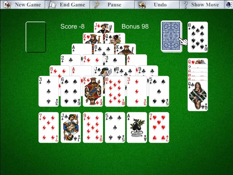 Solitaire scorpion
